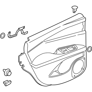 Ford FA1Z-7827406-AB Panel Assembly - Door Trim