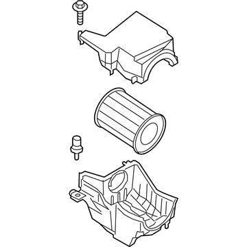 Ford CV6Z-9600-G Cleaner Assembly - Air