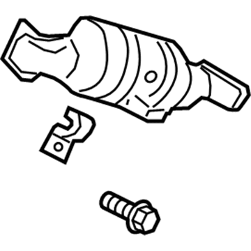 2024 Ford Edge Catalytic Converter - F2GZ-5E212-G