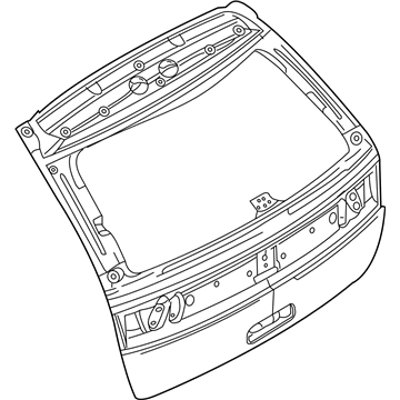 Ford DT4Z-7840010-A Gate Assembly