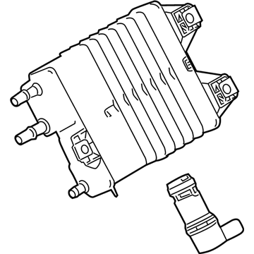 Ford Fiesta Vapor Canister - AE8Z-9D653-B