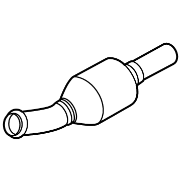 2022 Ford Bronco Sport Catalytic Converter - LX6Z-5E212-KR