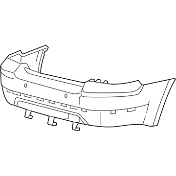 Mercury Montego Bumper - 5T5Z-17K835-AA