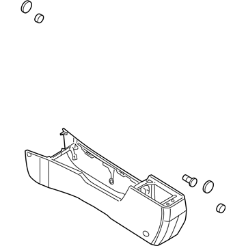 Mercury Milan Center Console Base - 8E5Z-54045A36-EB