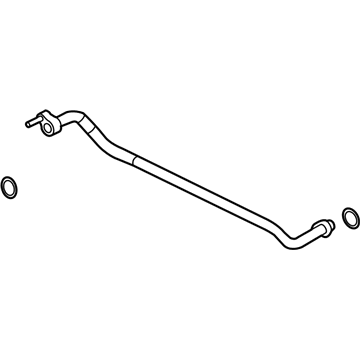 Ford Fiesta A/C Hose - BE8Z-19867-A