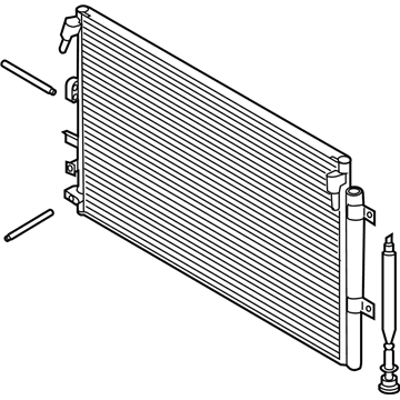 Ford K2GZ-19712-C Condenser Assembly