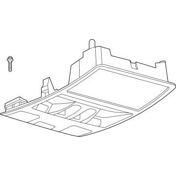 Ford LJ6Z-58519A70-AA CONSOLE ASY - OVERHEAD