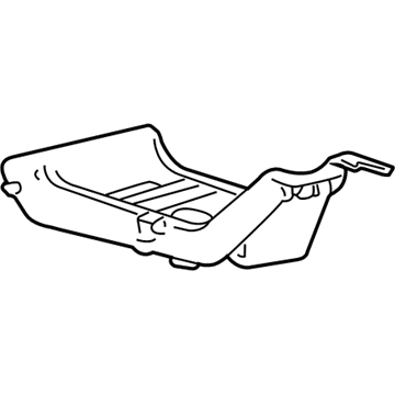 Mercury Center Console Base - 1L2Z78045A76BAE