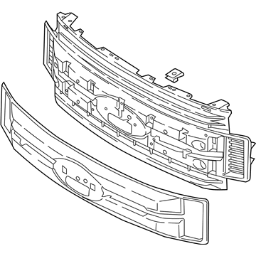 Ford HC3Z-8200-AC Grille Center