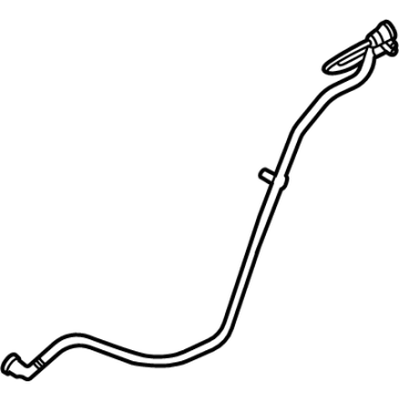 Lincoln Corsair Crankcase Breather Hose - LX6Z-9D667-L