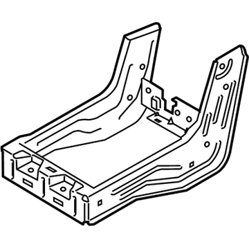 Ford HC3Z-9661708-C SUPPORT Assembly - SEAT TRACK