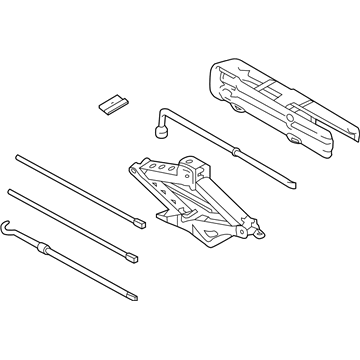 Ford HL3Z-17080-A Jack Assembly - Lifting