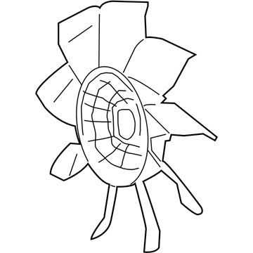 Mercury Fan Blade - F1VY8600A