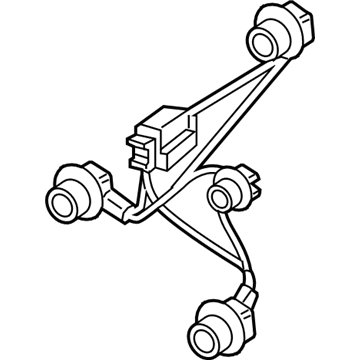 Ford F1EZ-13K371-D Wire Assembly