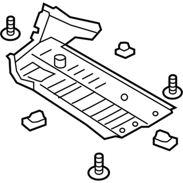 Ford HS7Z-8310-R Deflector - Air