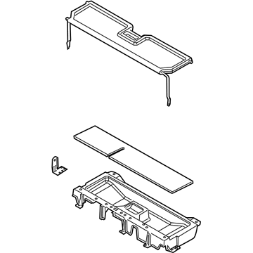 Ford FL1Z-4020162-AB Lid - Storage Compartment