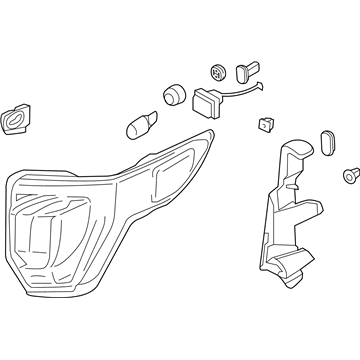 Ford FB5Z-13404-E Lamp Assembly - Rear