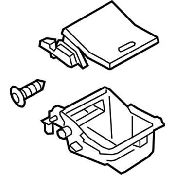 Ford EB5Z-7804608-CA Panel - Instrument