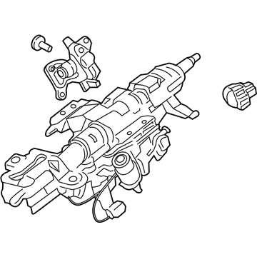 Ford HC3Z-3C529-AA Steering Column Assembly