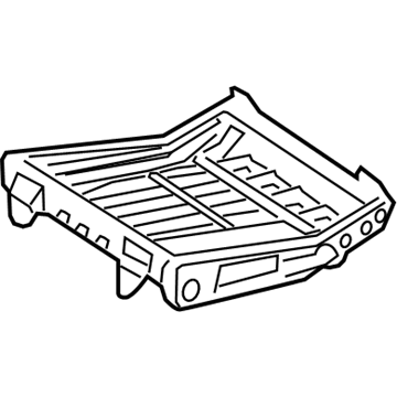 Ford 3L2Z-7863161-AA Frame And Spring - Rear Seat Cushion