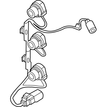 Ford NZ6Z-13412-A SOCKET AND WIRE ASY - LAMP