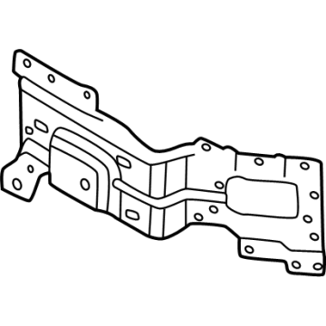 Ford NL3Z-17B985-A PLATE - BUMPER MOUNTING