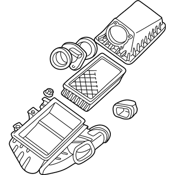 Ford 2W4Z-9600-AA Cleaner Assembly - Air