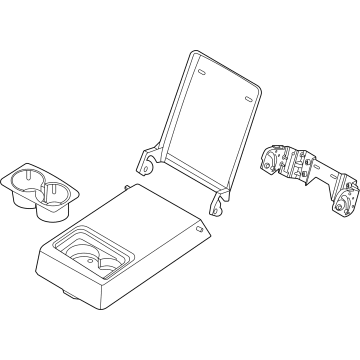 Ford LJ8Z-5867112-CA ARMREST ASY