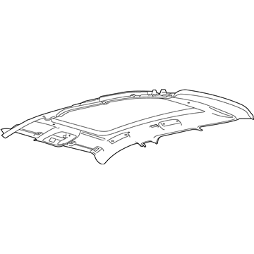 Ford LJ7Z-7851916-BC HEADLINING - ROOF