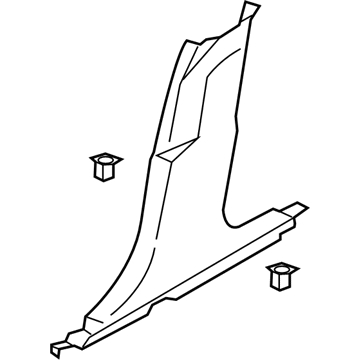 Ford DS7Z-5424347-BC TRIM - "B" PILLAR