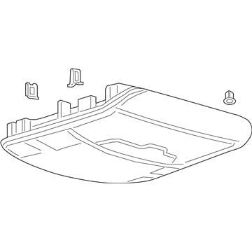 Ford JL7Z-78519A70-HG CONSOLE ASY - OVERHEAD