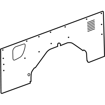 Ford LK4Z-6131012-HC TRIM - LOAD COMPARTMENT