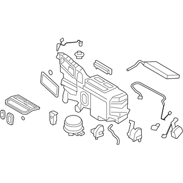 Lincoln MKX Evaporator - BT4Z-19B555-C