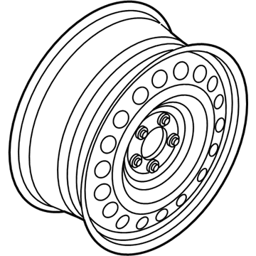 Ford LB5Z-1015-A WHEEL ASY