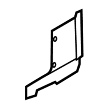 Ford BB5Z-7827946-A Reinforcement - Rear Quarter Panel