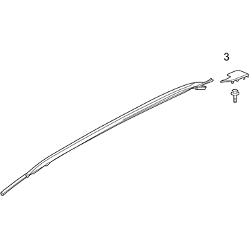 Ford LB5Z-7855114-FB RAIL - ROOF RACK SIDE