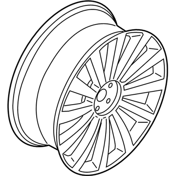 Ford LC5Z-1007-E WHEEL ASY