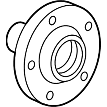 Mercury Sable Wheel Hub - 8F9Z-1104-A