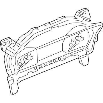 Ford LJ7Z-10849-CAA INSTRUMENT CLUSTER