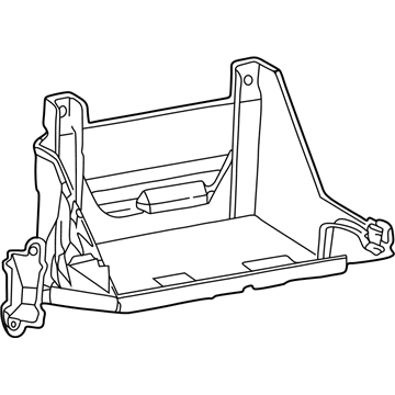 2005 Ford Thunderbird Battery Tray - XW4Z-10732-AA