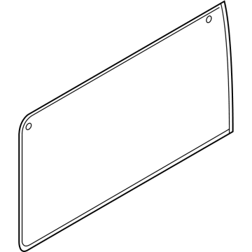 Ford HK4Z-6129711-E Glass - Quarter Window