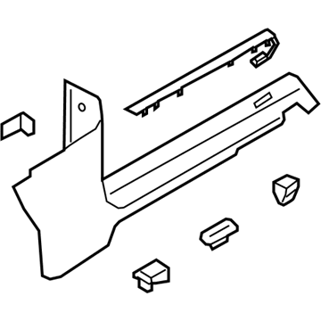 Ford LB5Z-7813209-CA PLATE - DOOR SCUFF