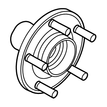 Ford Maverick Wheel Hub - NZ6Z-1104-A