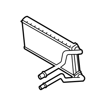 Ford L1MZ-18476-AA RADIATOR AND SEAL ASY - HEATER