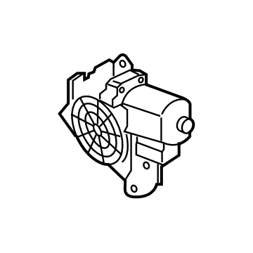 Ford Police Interceptor Utility Power Window Motor - LB5Z-9923395-A