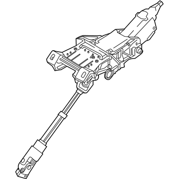 Ford G1FZ-3C529-A Column Assembly - Steering