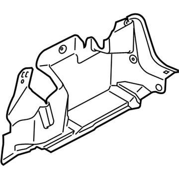 Ford BE8Z-5431148-AA Trim - Load Compartment