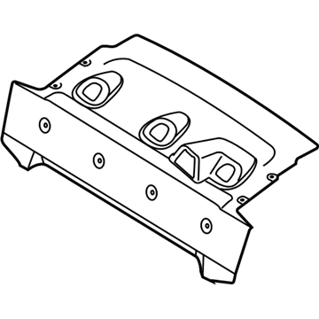 Ford AE8Z-5446668-AC Panel Assembly - Rear Package Tray