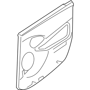 Ford 5S4Z-5427406-BAC Panel Assembly - Door Trim