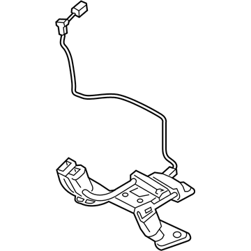 Ford JD9Z-5460044-BA BUCKLE ASY - SEAT BELT